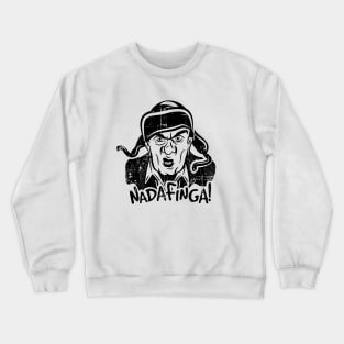 Christmas Story Nadafinga! (black print) Crewneck Sweatshirt